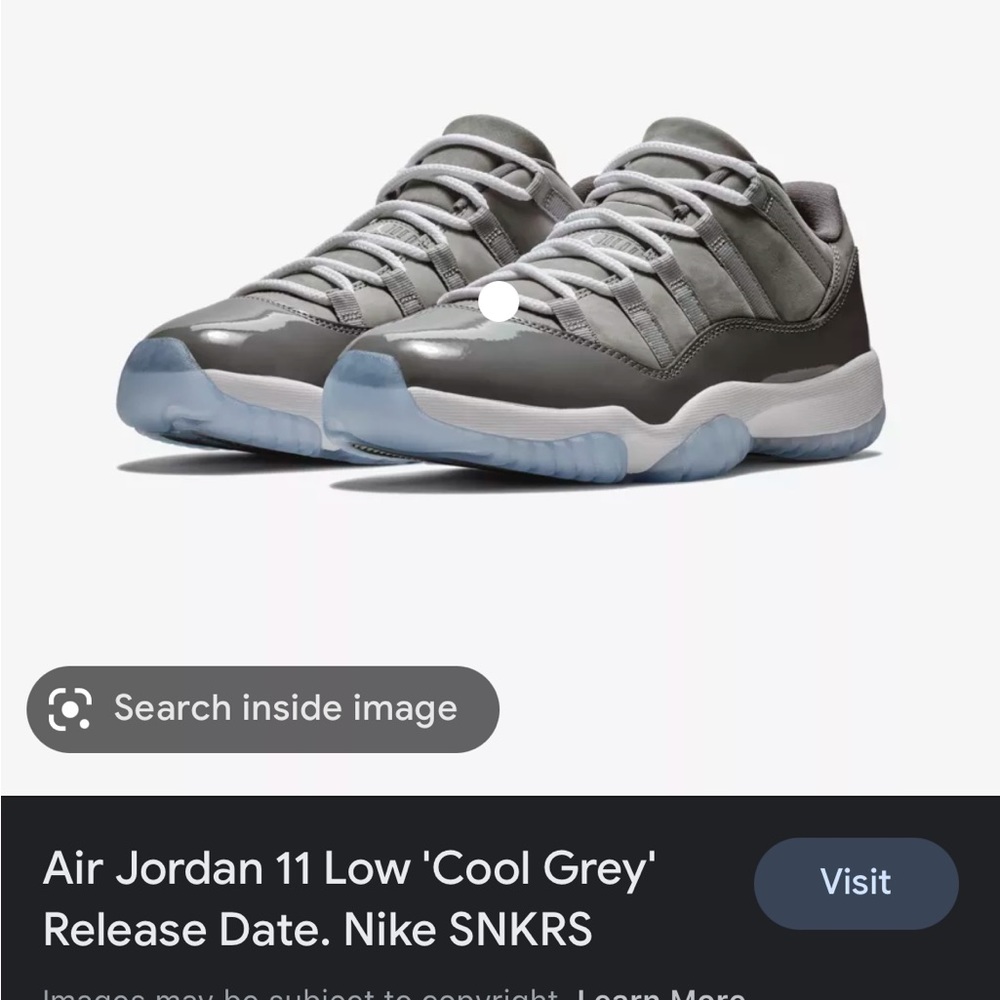 Retro Jordan 11 (Low). Worn before. Still in good condition. No marks or creases